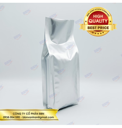 Túi bạc 4 biên phủ mờ (1kg)